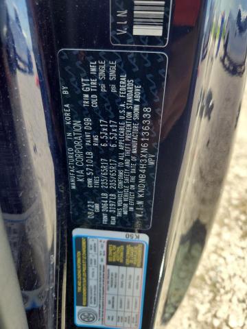 Aukcja sprzedaży 2022 Kia Carnival, vin: KNDNB4H3XN6136338, numer aukcji: 65169016