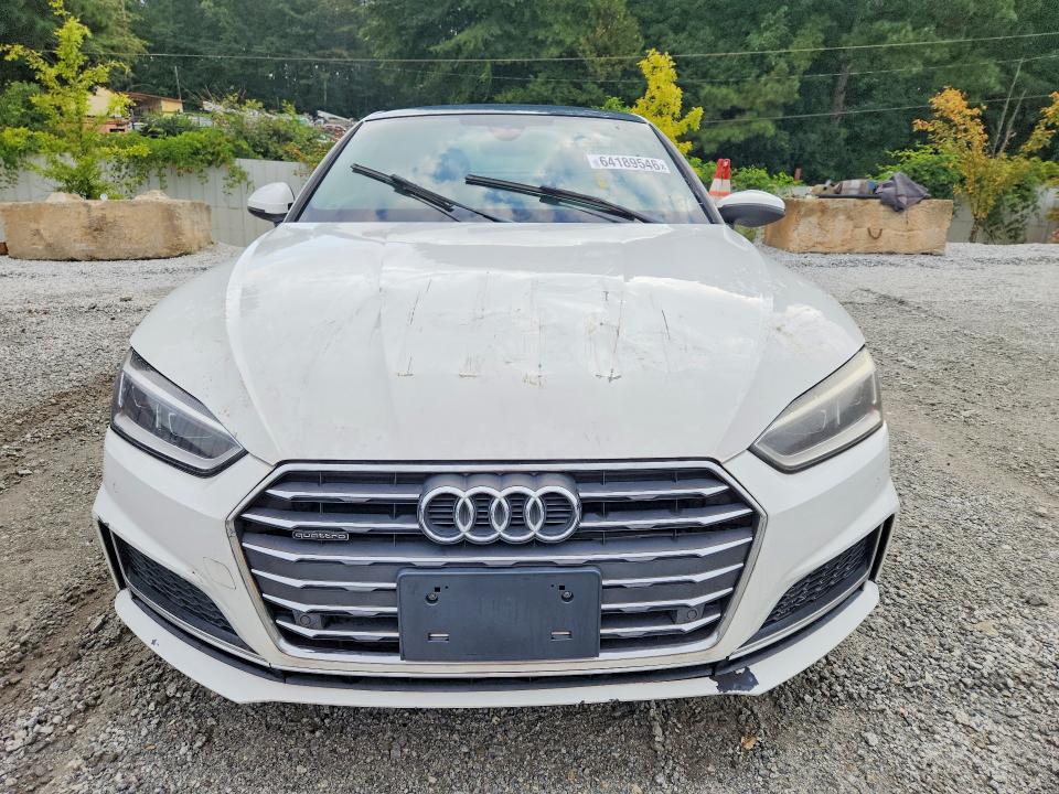 Продажа на аукционе авто 2018 Audi A5, vin: WAUTNAF51JA004963, номер лота: 64189546