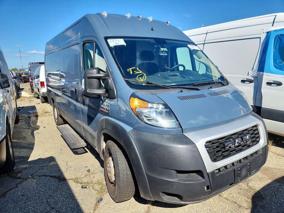 65214036 :رقم المزاد ، 3C6URVJG8LE143894 vin ، 2020 Ram Promaster 3500 مزاد بيع