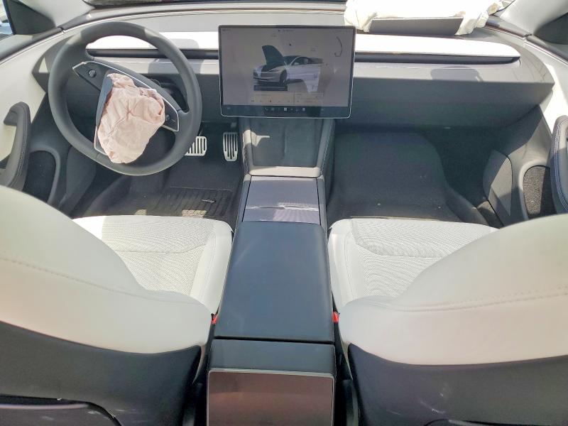 2025 Tesla Model 3 მანქანა იყიდება აუქციონზე, vin: 5YJ3E1EAXSF904934, აუქციონის ნომერი: 65222316