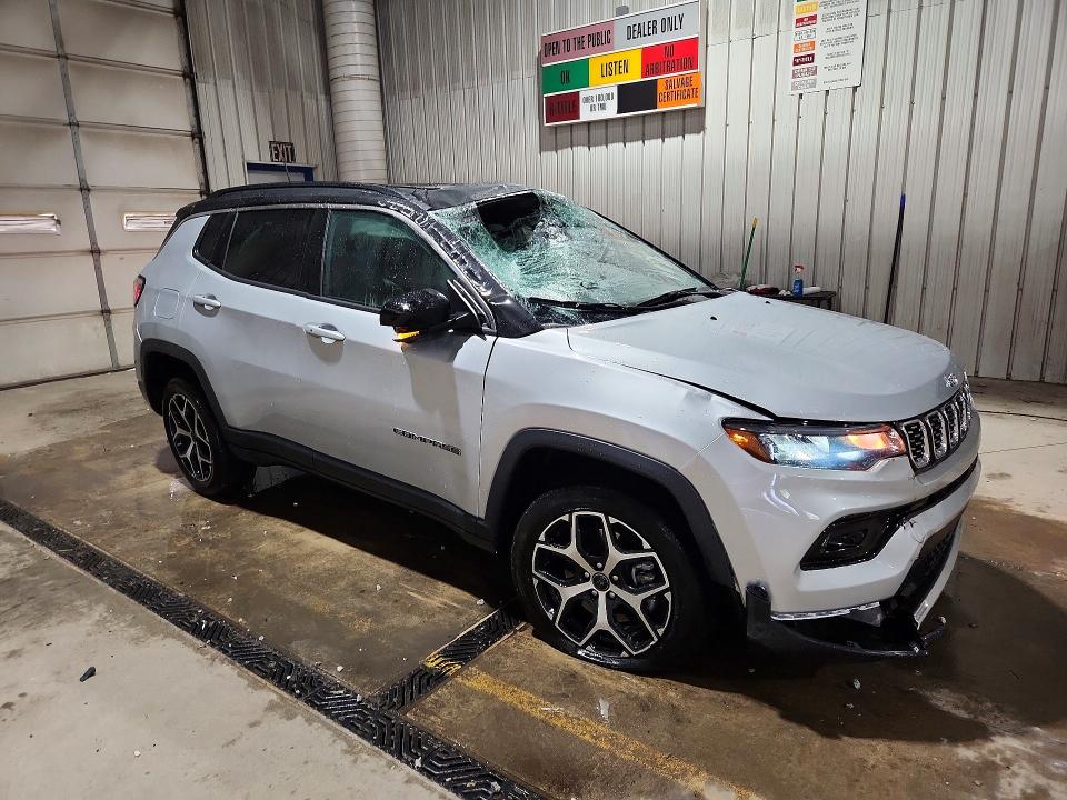 Продаж на аукціоні авто 2025 Jeep Compass, vin: 3C4NJDCN9ST505882, номер лоту: 66528536