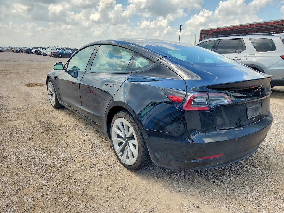 2022 Tesla Model 3 მანქანა იყიდება აუქციონზე, vin: 5YJ3E1EA7NF187719, აუქციონის ნომერი: 63419806