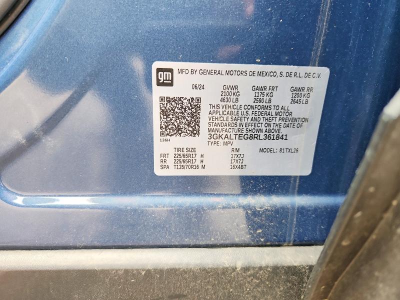 Продаж на аукціоні авто 2024 Gmc Terrain, vin: 3GKALTEG8RL361841, номер лоту: 65618516