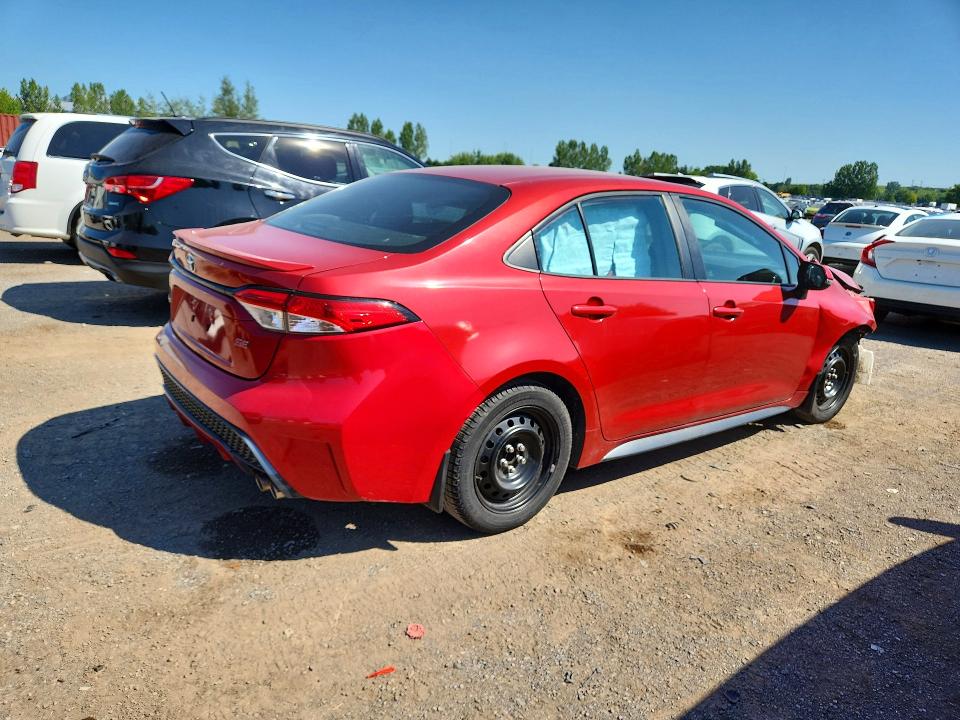 Продаж на аукціоні авто 2020 Toyota Corolla, vin: 5YFB4RBE4LP023267, номер лоту: 62990126