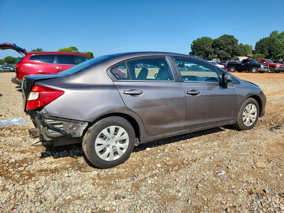 63614736 :رقم المزاد ، 19XFB2F58CE076595 vin ، 2012 Honda Civic مزاد بيع