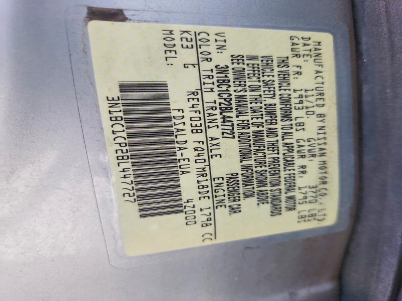 2011 Nissan Versa მანქანა იყიდება აუქციონზე, vin: 3N1BC1CP2BL447727, აუქციონის ნომერი: 65576696