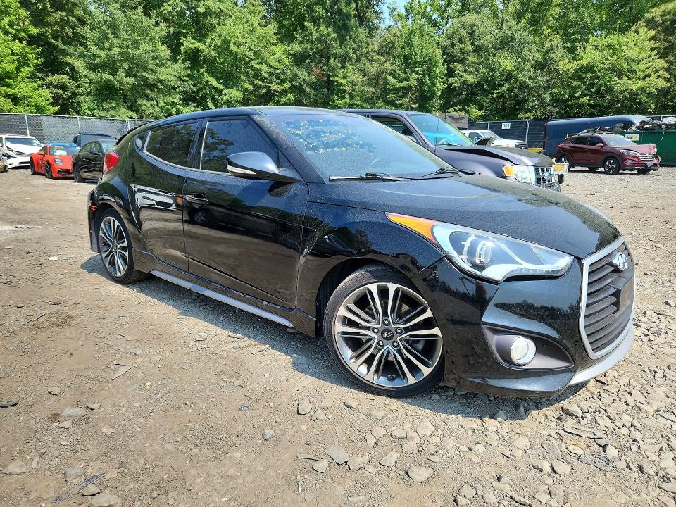 2016 Hyundai Veloster მანქანა იყიდება აუქციონზე, vin: KMHTC6AE0GU280907, აუქციონის ნომერი: 64312206