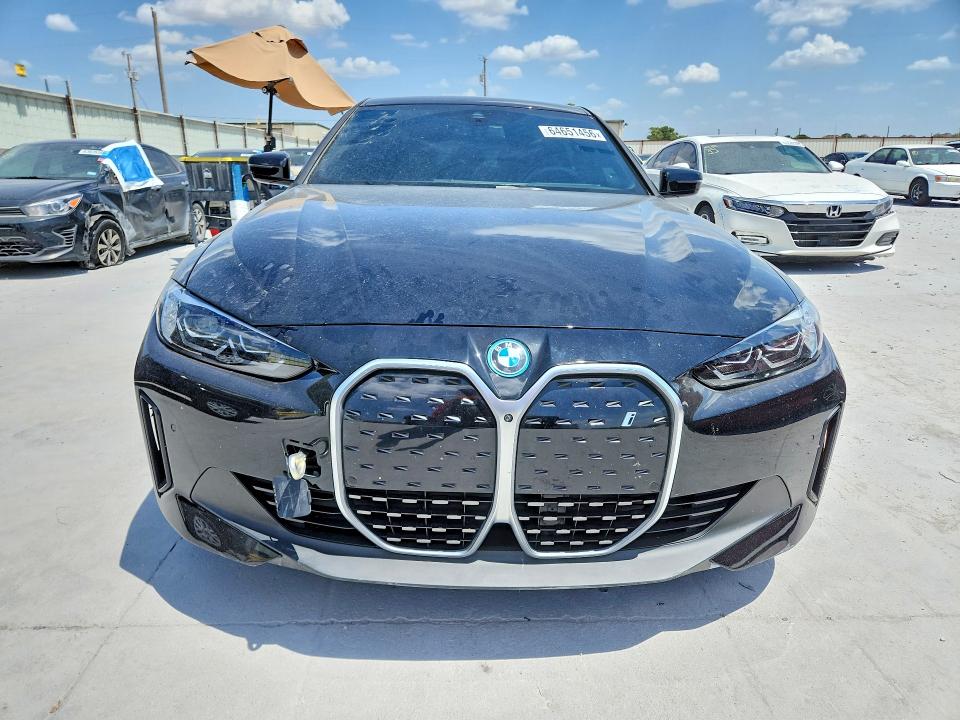 2023 Bmw I4 მანქანა იყიდება აუქციონზე, vin: WBY43AW0XPFP65485, აუქციონის ნომერი: 64651456