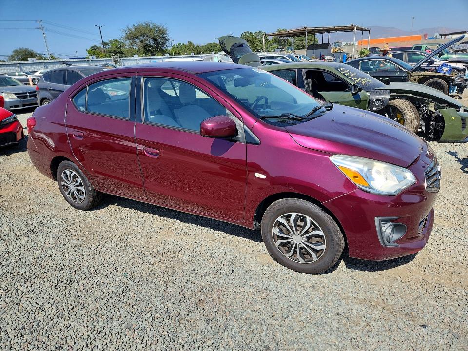 2017 Mitsubishi Mirage მანქანა იყიდება აუქციონზე, vin: ML32F3FJ9HHF05045, აუქციონის ნომერი: 63553866
