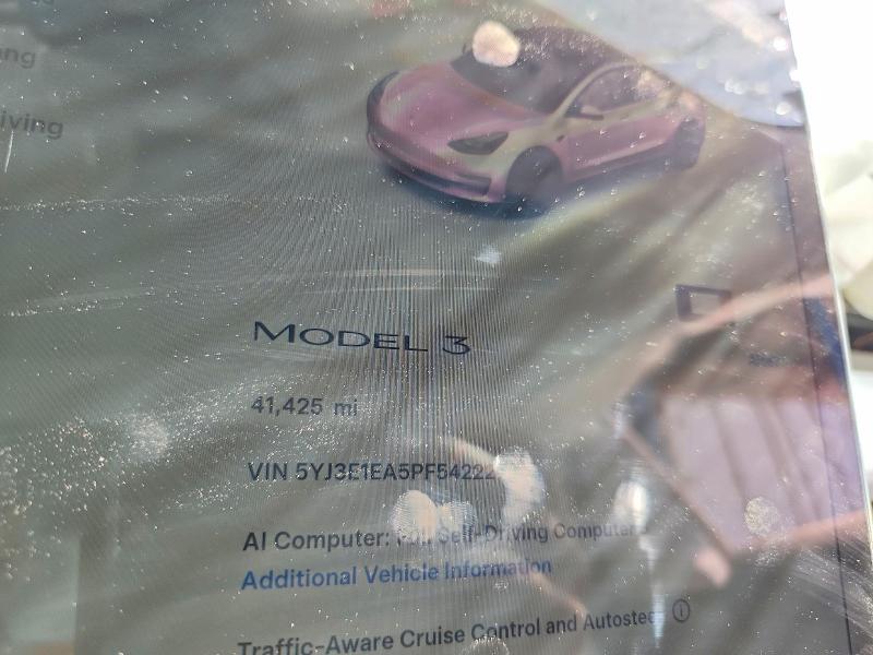 Aukcja sprzedaży 2023 Tesla Model 3, vin: 5YJ3E1EA5PF542227, numer aukcji: 64139456