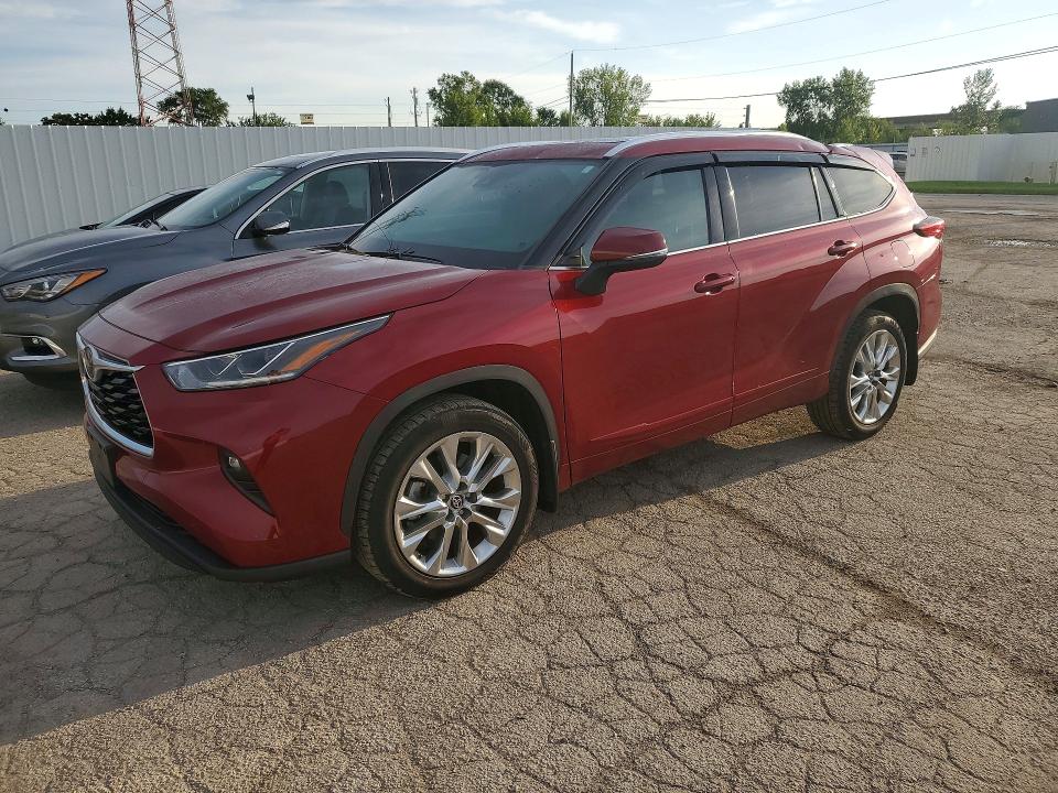 Продаж на аукціоні авто 2021 Toyota Highlander, vin: 5TDDZRBH7MS081807, номер лоту: 65330646