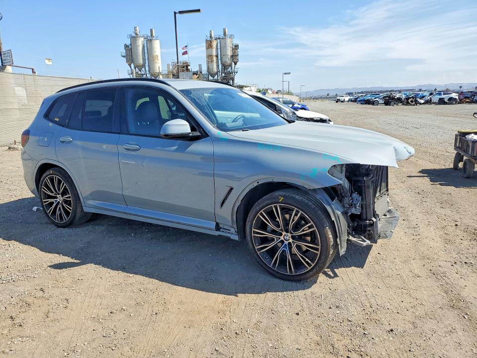 2022 Bmw X3 მანქანა იყიდება აუქციონზე, vin: 5UX53DP06N9J58208, აუქციონის ნომერი: 65001076