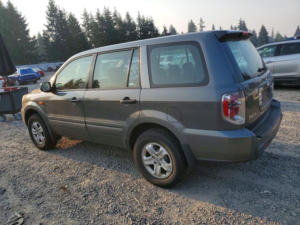 63503256 :رقم المزاد ، 2HKYF18147H504892 vin ، 2007 Honda Pilot مزاد بيع