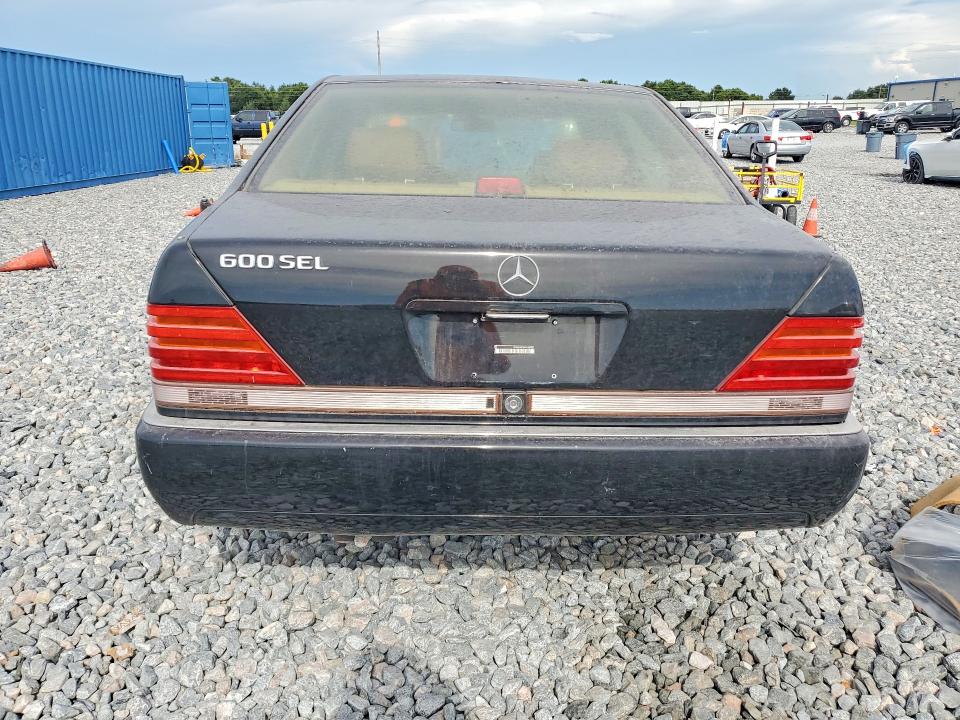 Aukcja sprzedaży 1993 Mercedes-benz 600, vin: WDBGA57E4PA109302, numer aukcji: 65049686
