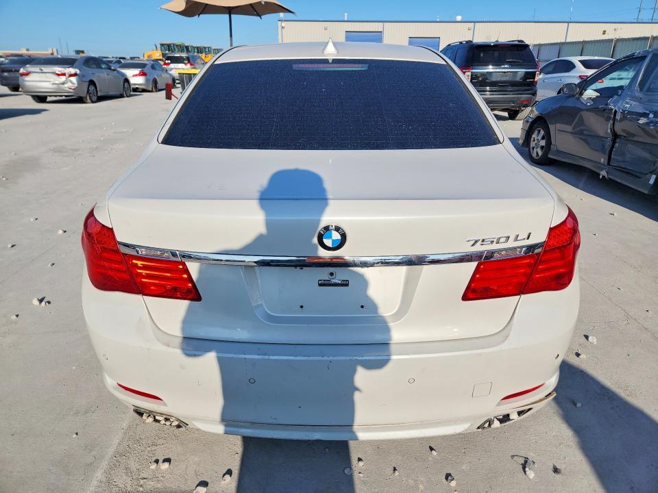 2010 Bmw 750 მანქანა იყიდება აუქციონზე, vin: WBAKC8C5XAC430847, აუქციონის ნომერი: 64432156