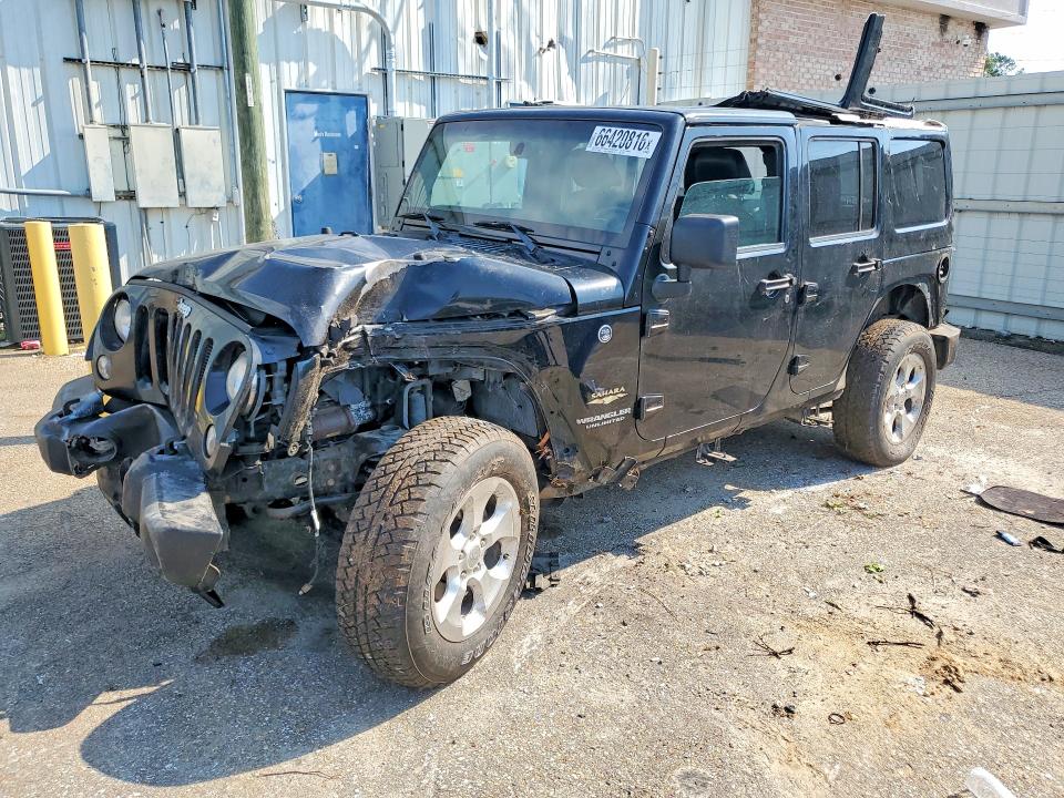 66420816 :رقم المزاد ، 1C4HJWEG5EL104210 vin ، 2014 Jeep Wrangler Unlimited مزاد بيع