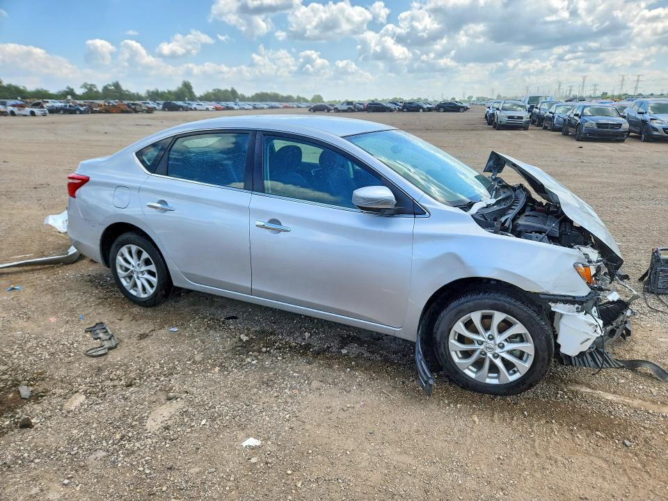63237476 :رقم المزاد ، 3N1AB7APXKY245595 vin ، 2019 Nissan Sentra مزاد بيع