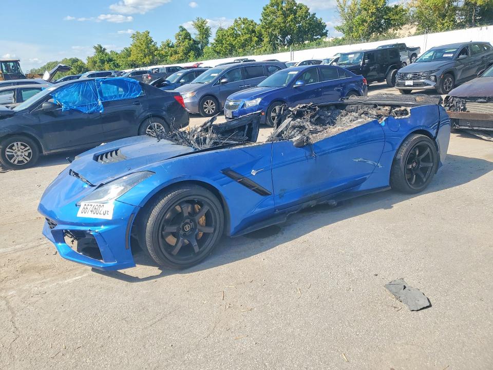 66746026 :رقم المزاد ، 1G1YM2D70E5000464 vin ، 2014 Chevrolet Corvette مزاد بيع