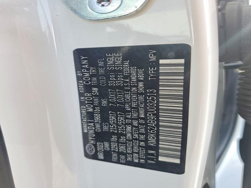 Aukcja sprzedaży 2023 Hyundai Kona, vin: KM8K62AB9PU032513, numer aukcji: 65011536