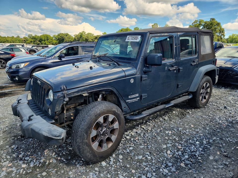 Aukcja sprzedaży 2017 Jeep Wrangler Unlimited, vin: 1C4BJWDG7HL735388, numer aukcji: 62795986
