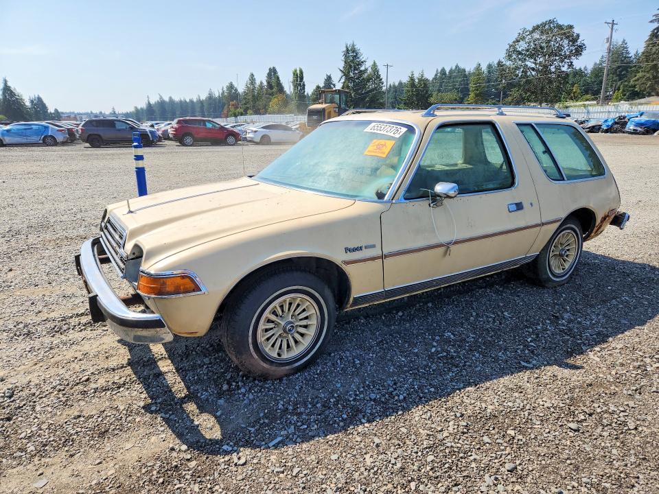 1976 American Motors Pacer 3.8 მანქანა იყიდება აუქციონზე, vin: A9A687C128381, აუქციონის ნომერი: 65537376