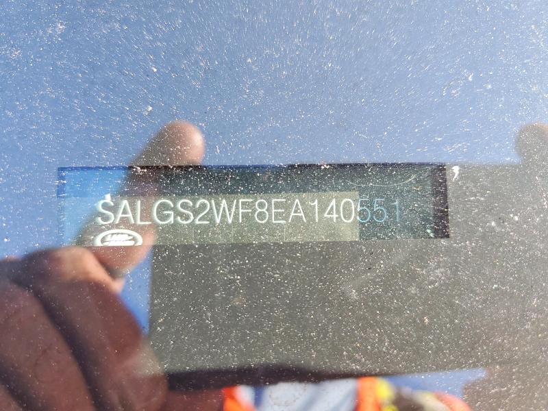 65756786 :رقم المزاد ، SALGS2WF8EA140551 vin ، 2014 Land Rover Range Rover مزاد بيع