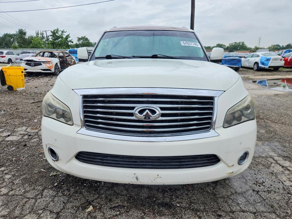2012 Infiniti Qx56 მანქანა იყიდება აუქციონზე, vin: JN8AZ2NE1C9015542, აუქციონის ნომერი: 64937746