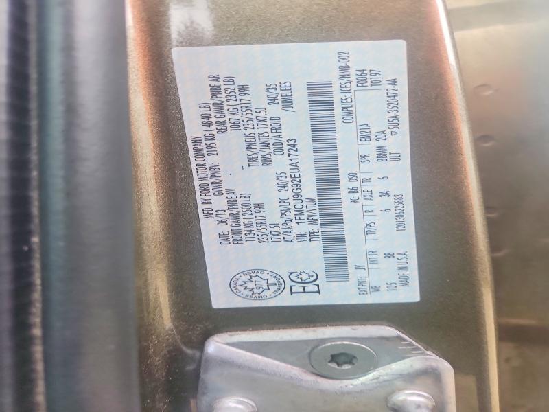 Продаж на аукціоні авто 2014 Ford Escape, vin: 1FMCU9G92EUA17243, номер лоту: 64622426