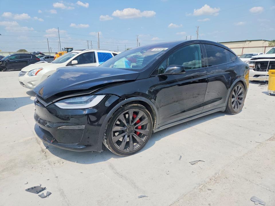 2023 Tesla Model X მანქანა იყიდება აუქციონზე, vin: 7SAXCBE63PF384031, აუქციონის ნომერი: 63924096