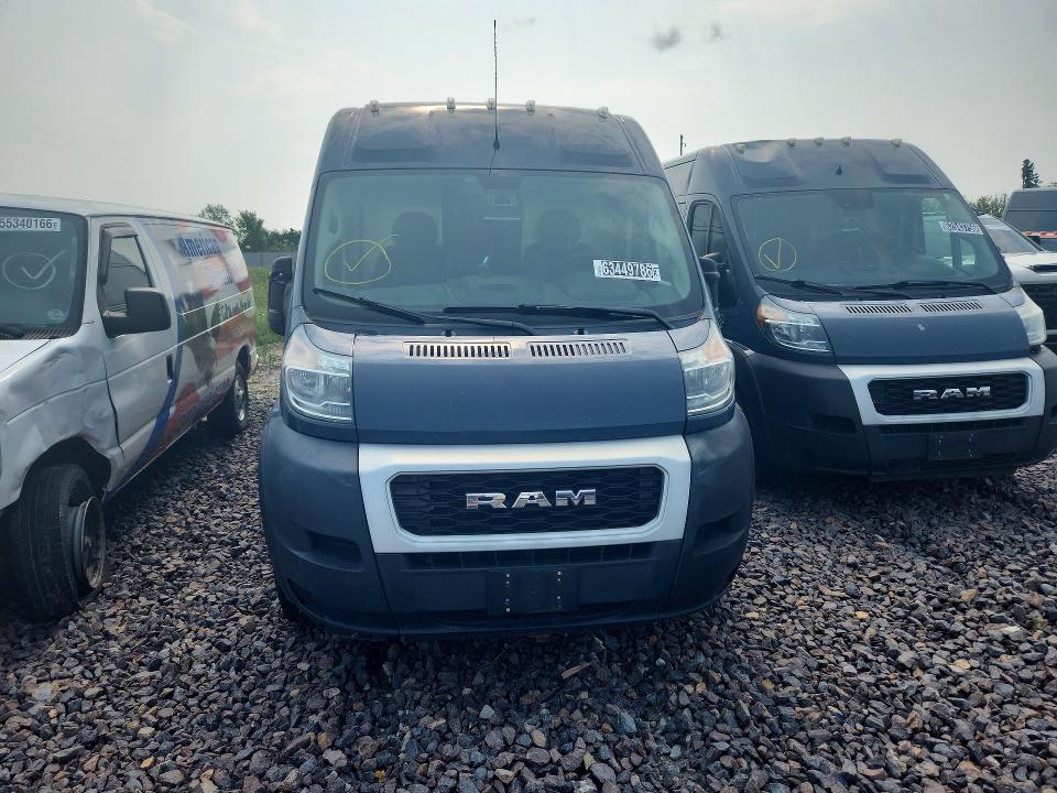 2020 Ram Promaster 3500 მანქანა იყიდება აუქციონზე, vin: 3C6URVJG9LE144438, აუქციონის ნომერი: 63449786