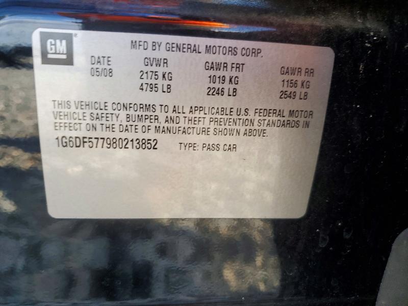 Продажа на аукционе авто 2008 Cadillac Cts, vin: 1G6DF577980213852, номер лота: 63646486