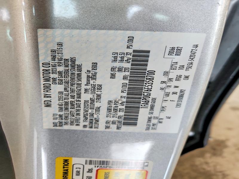 Продажа на аукционе авто 2014 Ford Fusion, vin: 1FA6P0G76E5358700, номер лота: 63515786