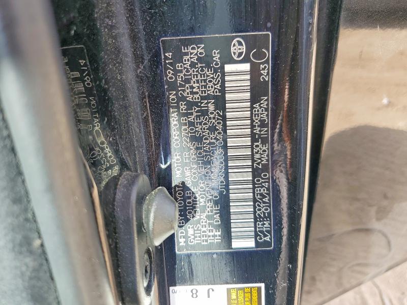 Aukcja sprzedaży 2015 Toyota Prius, vin: JTDKN3DU3F0404072, numer aukcji: 64062756
