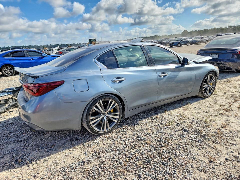 2018 Infiniti Q50 მანქანა იყიდება აუქციონზე, vin: JN1EV7AP8JM352025, აუქციონის ნომერი: 65131306