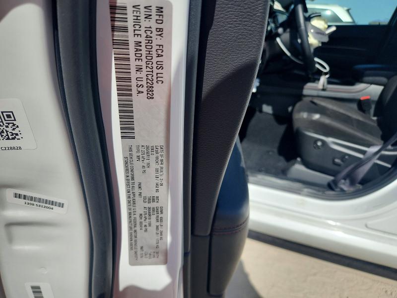 Aukcja sprzedaży 2026 Dodge Durango, vin: 1C4RDHDG2TC228828, numer aukcji: 65299086