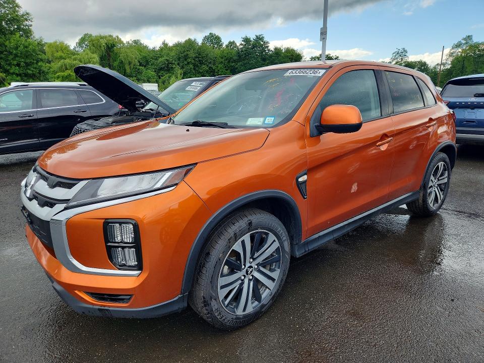 2020 Mitsubishi Outlander Sport მანქანა იყიდება აუქციონზე, vin: JA4AP3AU3LU016221, აუქციონის ნომერი: 63366236