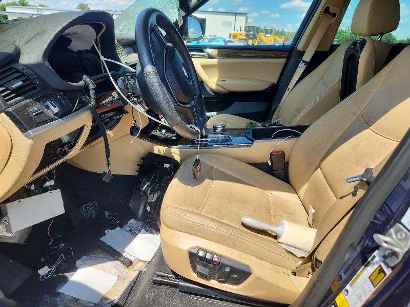 62771326 :رقم المزاد ، 5UXWX9C54H0D97422 vin ، 2017 Bmw X3 مزاد بيع