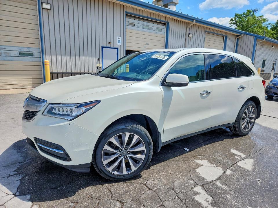 Продажа на аукционе авто 2016 Acura Mdx, vin: 5FRYD4H46GB024268, номер лота: 65732866