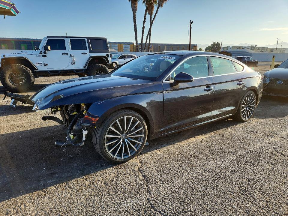 2018 Audi A5 მანქანა იყიდება აუქციონზე, vin: WAUBNCF55JA085344, აუქციონის ნომერი: 66084446