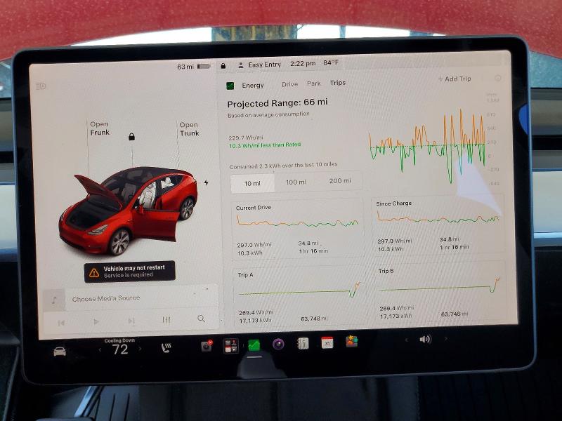 Продажа на аукционе авто 2021 Tesla Model Y, vin: 5YJYGDEE9MF205267, номер лота: 67207236