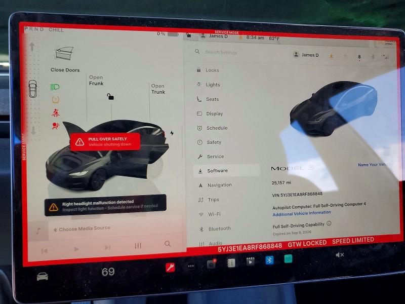 Продажа на аукционе авто 2024 Tesla Model 3, vin: 5YJ3E1EA8RF868848, номер лота: 65714736