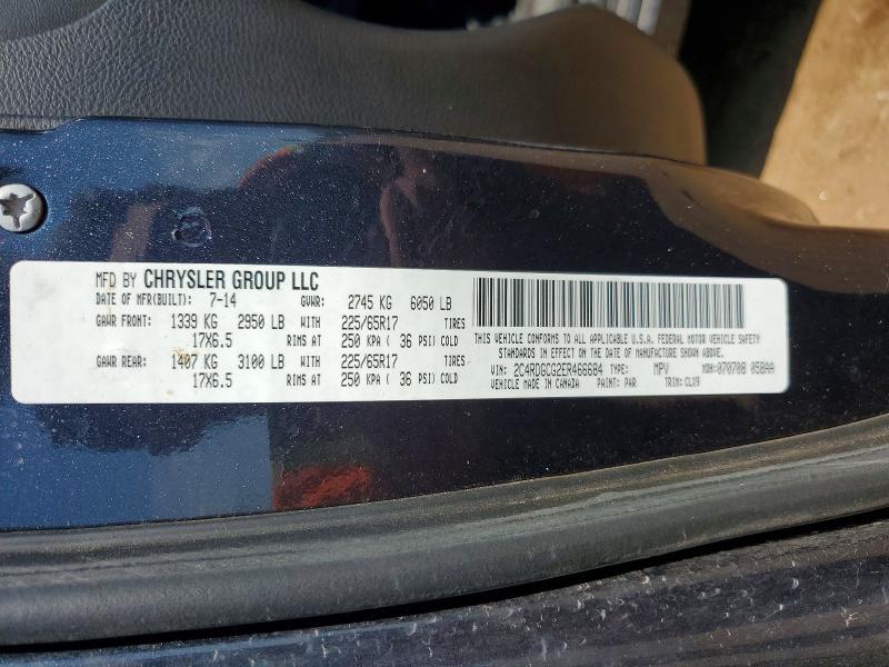 Aukcja sprzedaży 2014 Dodge Grand Caravan, vin: 2C4RDGCG2ER466684, numer aukcji: 63941636