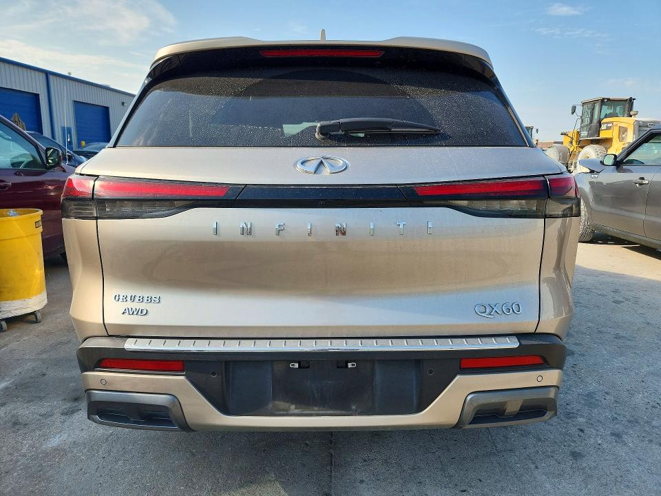 63118296 :رقم المزاد ، 5N1DL1GS1PC372604 vin ، 2023 Infiniti Qx60 مزاد بيع