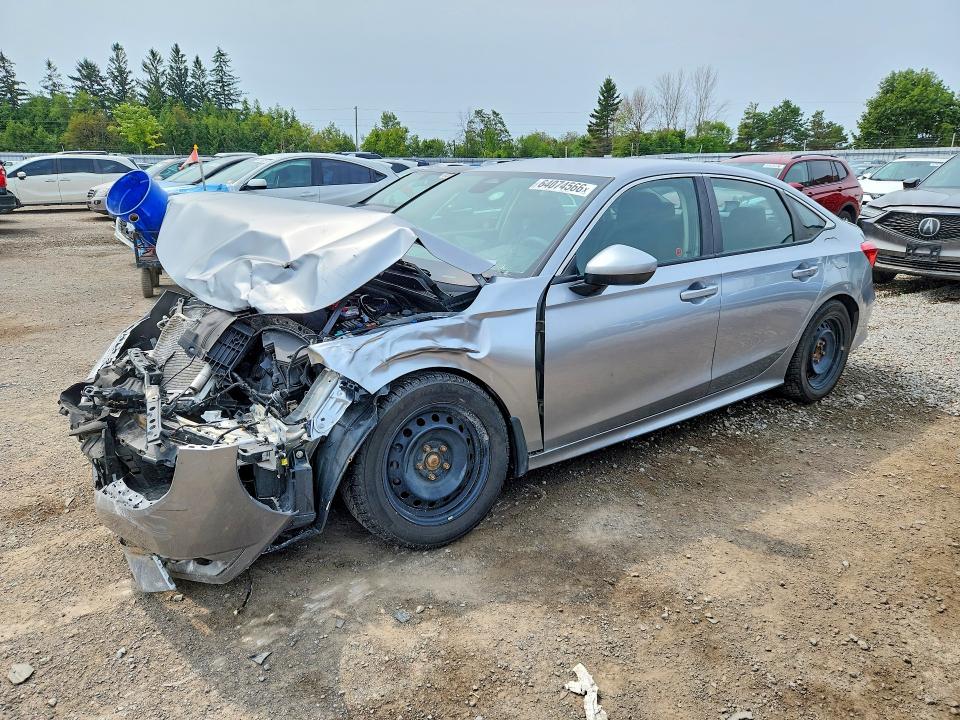 64074566 :رقم المزاد ، 2HGFE2F25NH123846 vin ، 2022 Honda Civic مزاد بيع