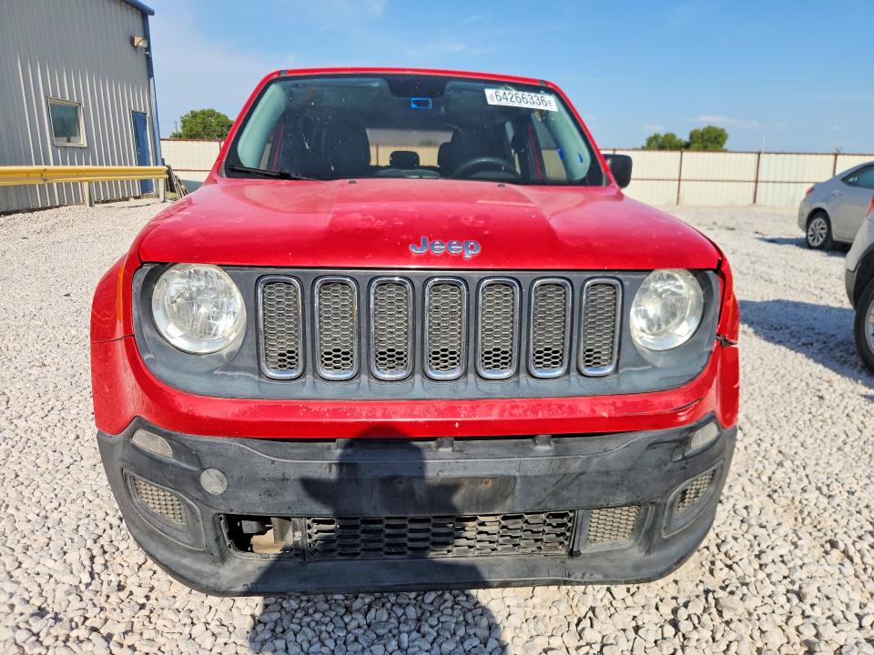 Aukcja sprzedaży 2015 Jeep Renegade, vin: ZACCJAAT3FPB91912, numer aukcji: 64266336