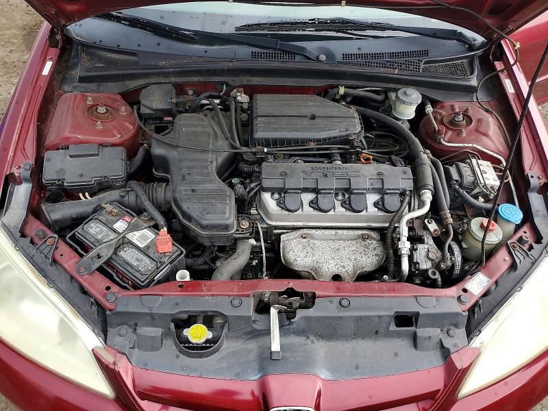 Aukcja sprzedaży 2005 Honda Civic, vin: 2HGES26725H531852, numer aukcji: 63172376