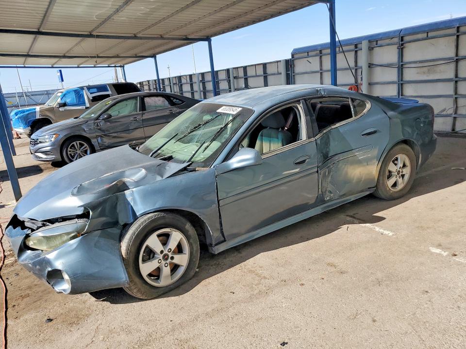 2006 Pontiac Grand Prix მანქანა იყიდება აუქციონზე, vin: 2G2WP552561105924, აუქციონის ნომერი: 65389546