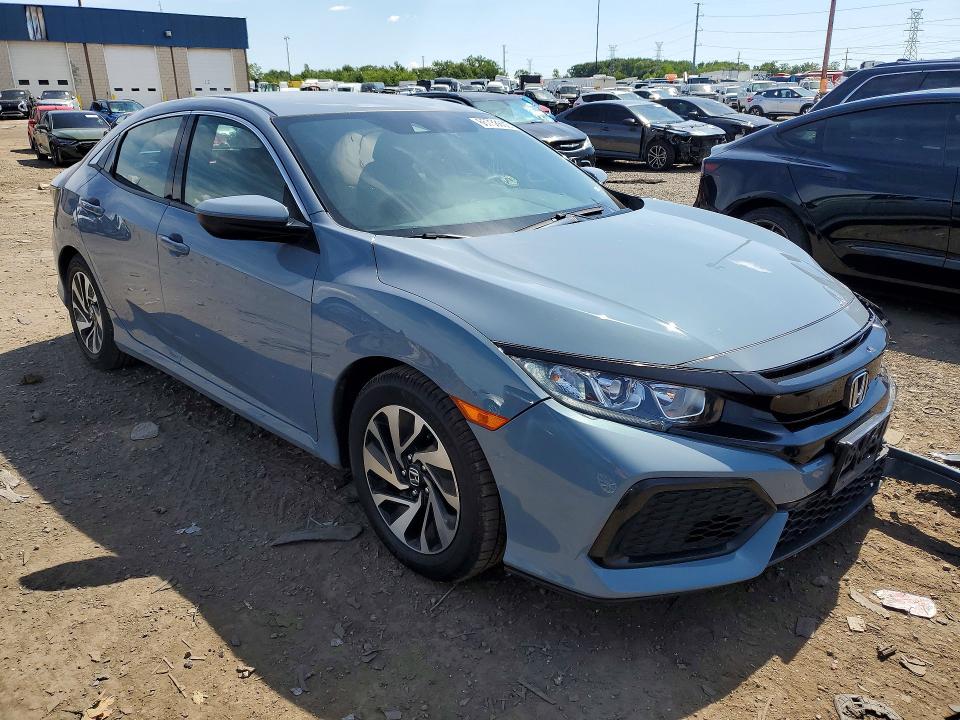 65738606 :رقم المزاد ، SHHFK7H34HU232575 vin ، 2017 Honda Civic مزاد بيع
