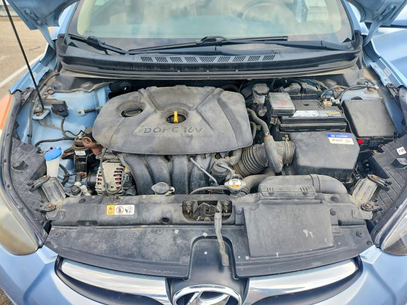 2013 Hyundai Elantra მანქანა იყიდება აუქციონზე, vin: KMHDH4AE3DU801642, აუქციონის ნომერი: 63439216