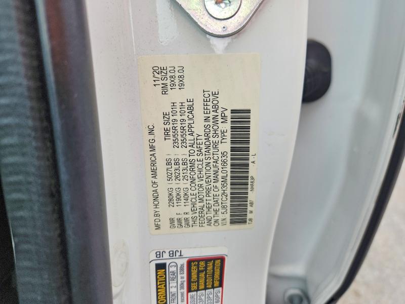 Aukcja sprzedaży 2021 Acura Rdx, vin: 5J8TC2H35ML016635, numer aukcji: 63890146